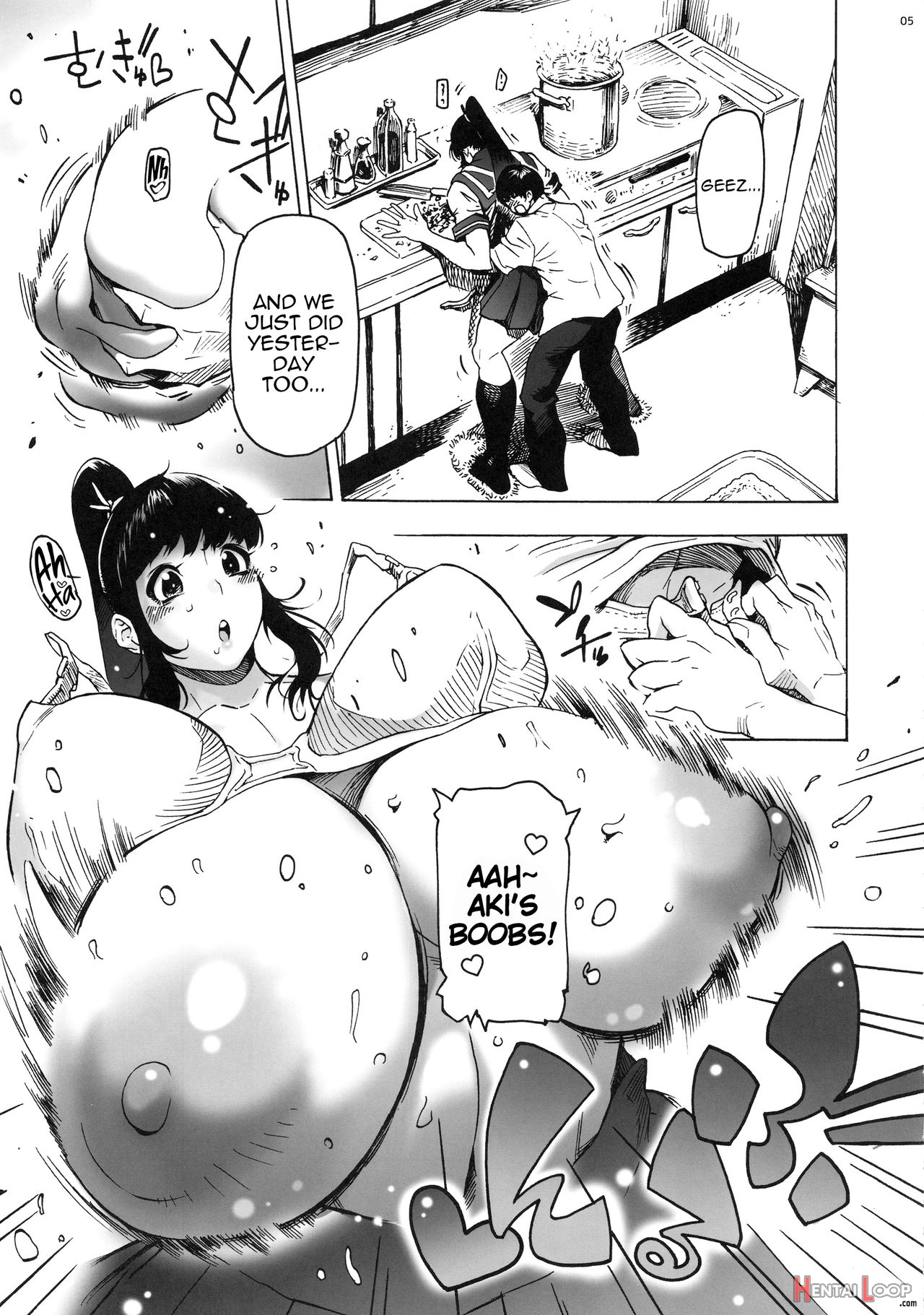 My Childhood Friend Is A Jk Ponytailed Girl | With Aki-nee 2 | Akiass 3 | Trilogy page 6