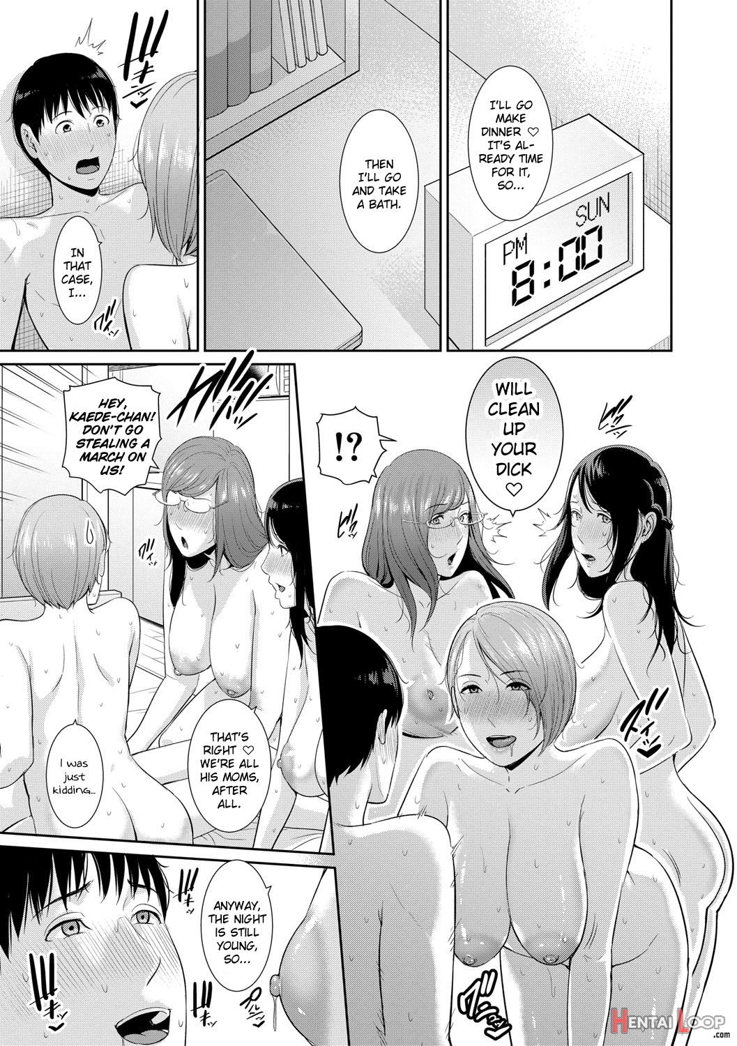 My Three Horny Moms page 200