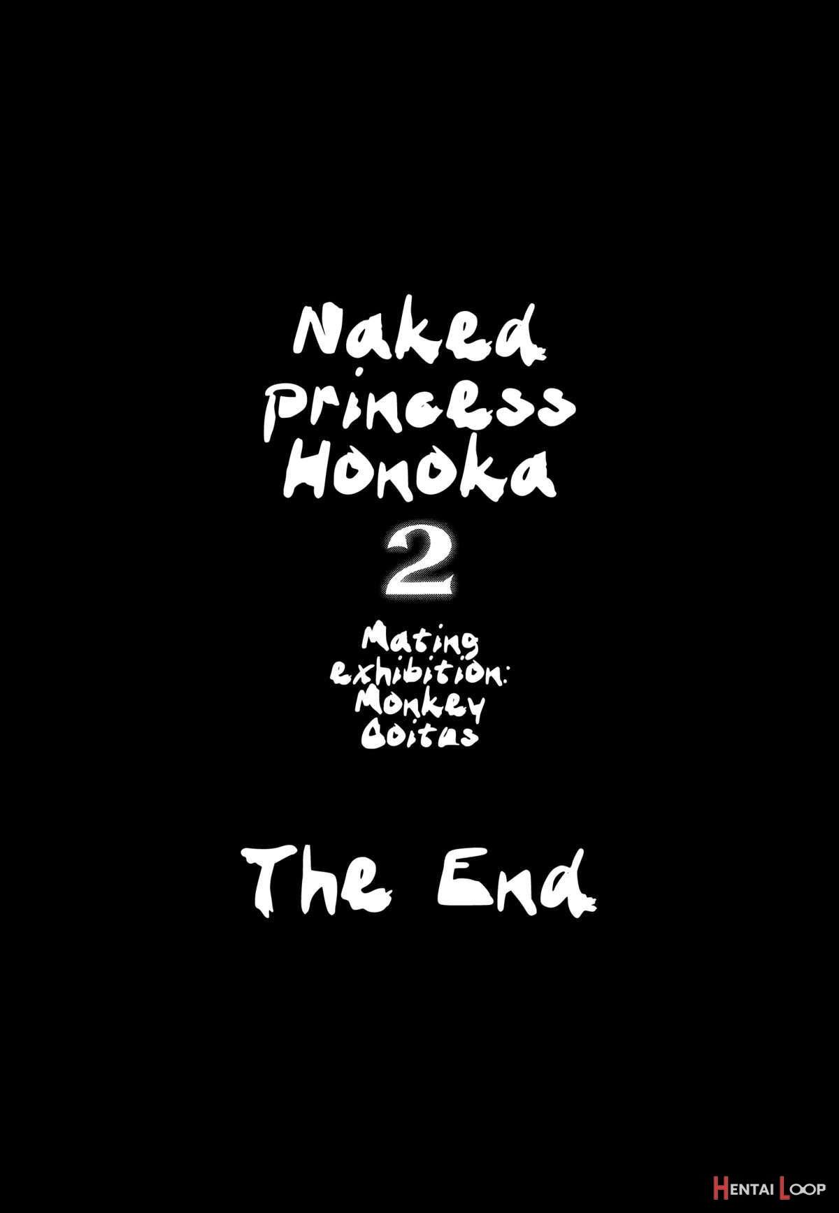 Naked Princess Honoka 2 - Mating Exhibition: Monkey Coitus page 60
