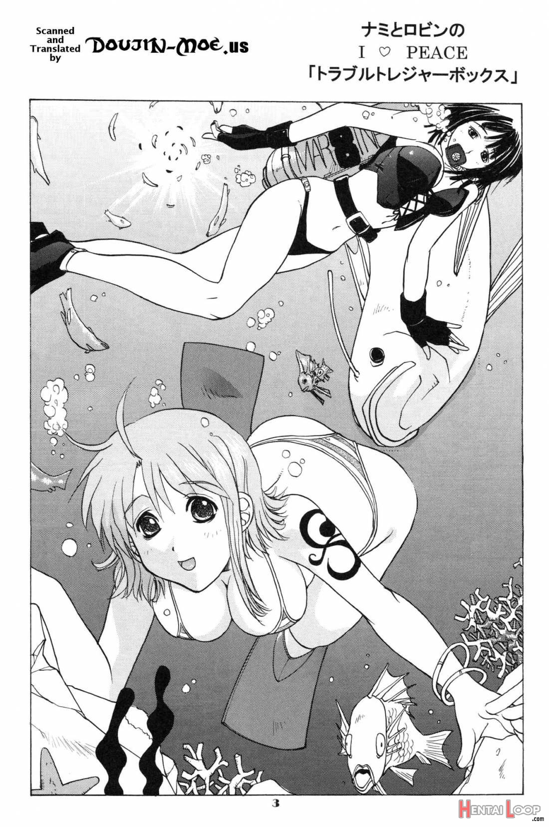 Nami To Robin No I Love Piece page 2