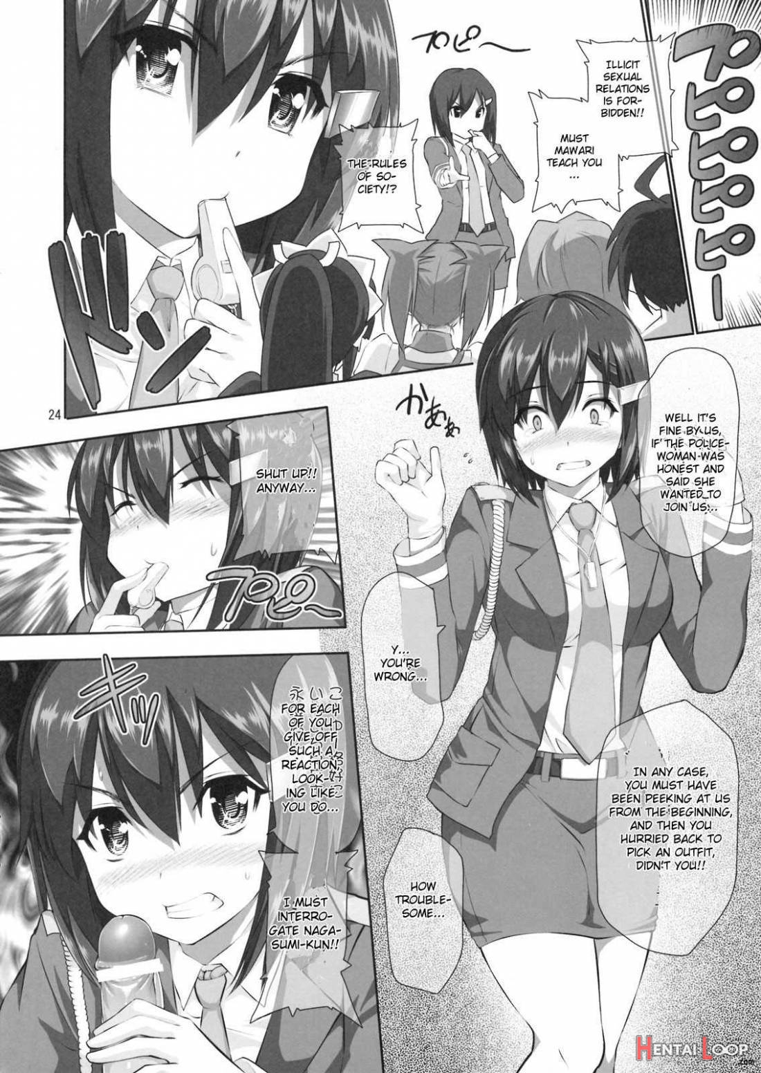 Nayamashi Quartet 3 Cosplay Hen page 23