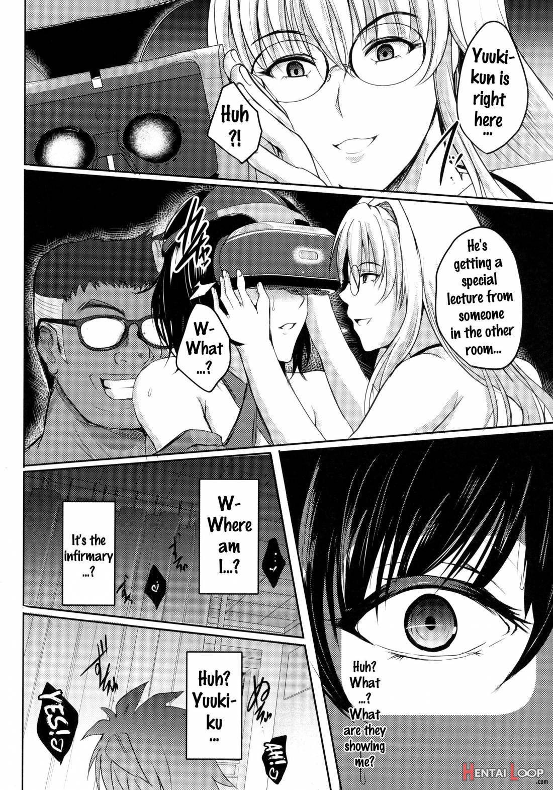 Netorare X Vr ~bakunyuu Hoken Kyoushi O Ninshin Chakushou!~ page 27