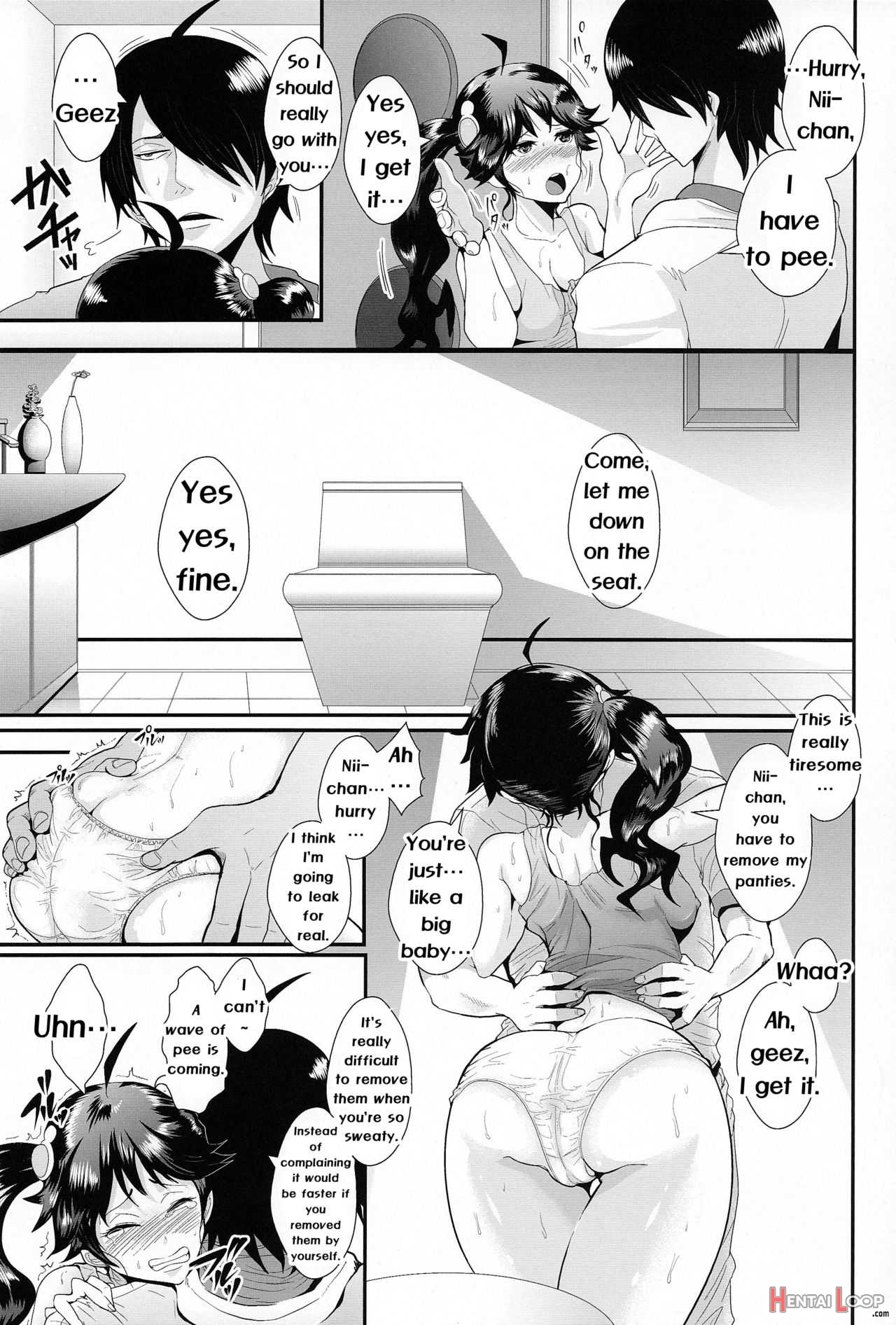 Netsu Ni Okasareta Karenchan To The Toiletâ€¦ page 7