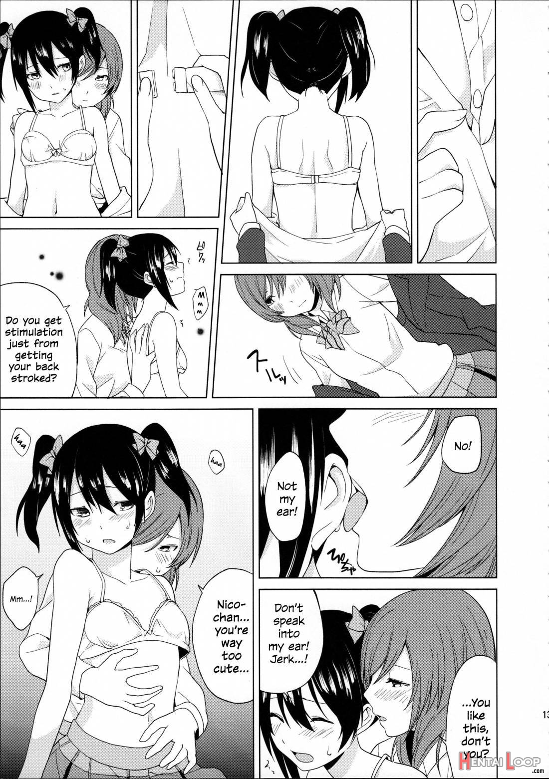 Nico-chan To Haeteru Maki-chan Ga Ecchi Na Koto Suru Dake No Hon page 12