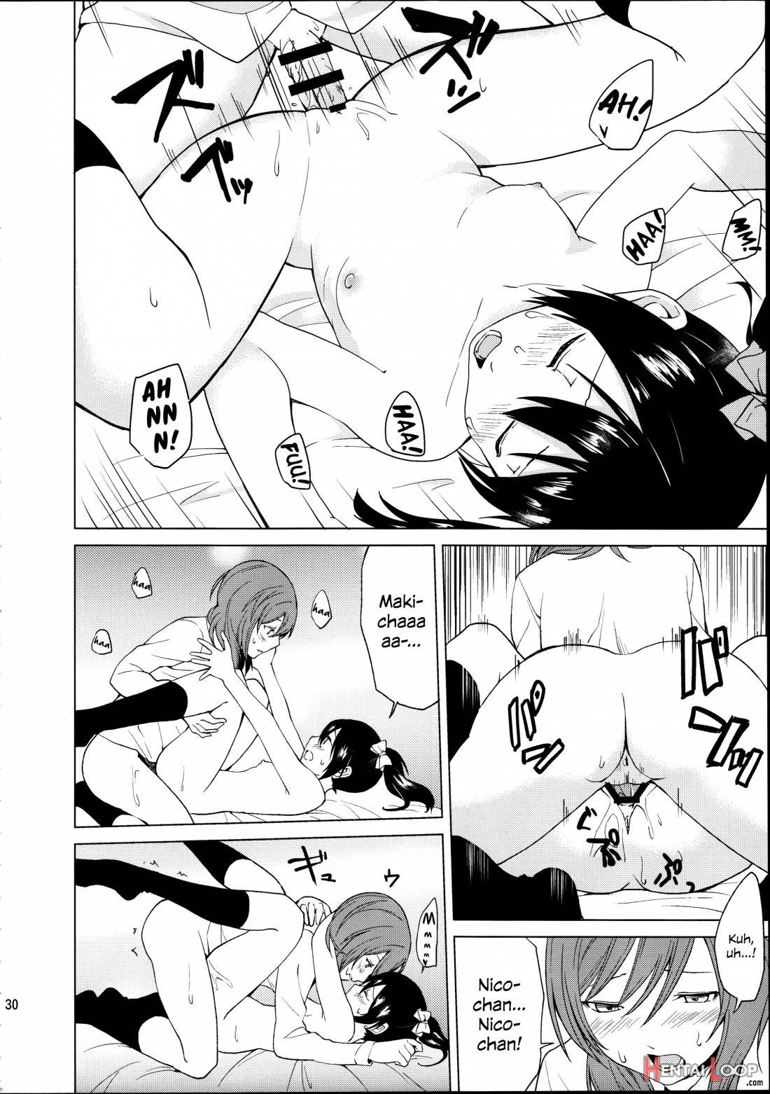 Nico-chan To Haeteru Maki-chan Ga Ecchi Na Koto Suru Dake No Hon page 29