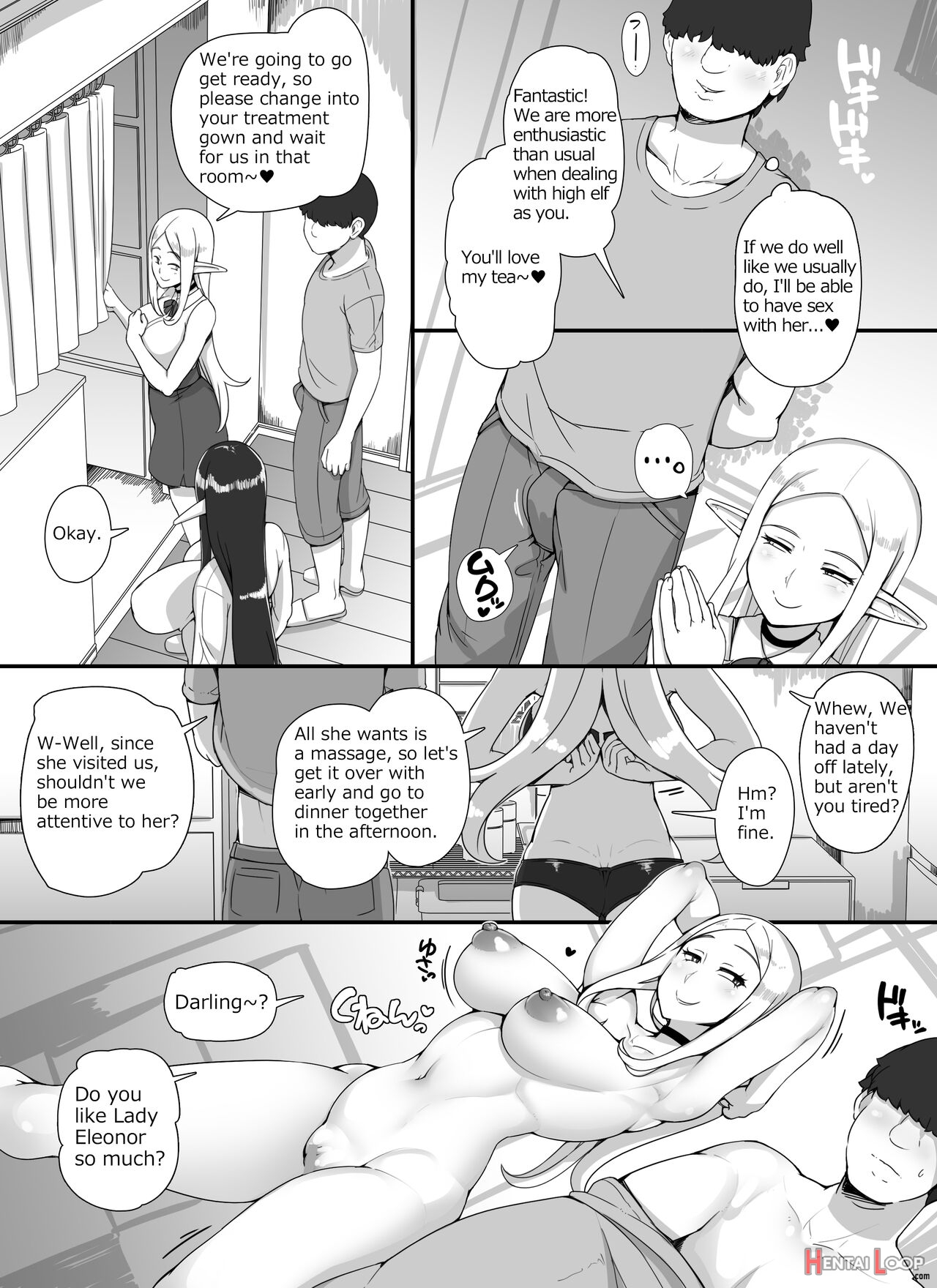 Ningen Danna Mochi Hitozuma Elf Muke Ninkatsu Salon E Youkoso page 26