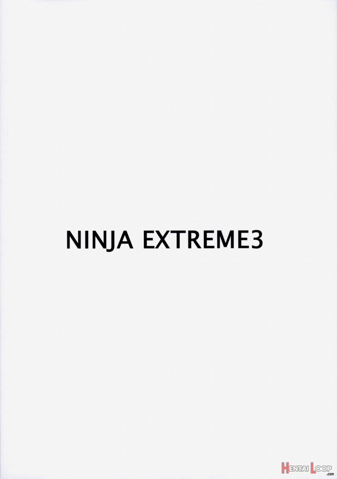 Ninja Extreme 3 Onna Goroshi Shippuuden page 26