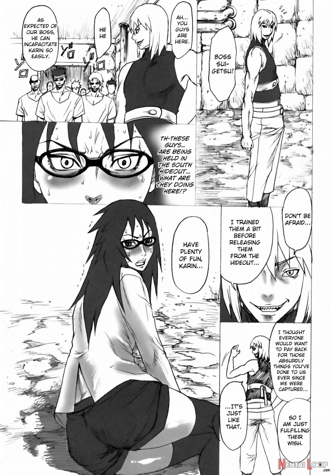 Ninja Extreme 3 Onna Goroshi Shippuuden page 8