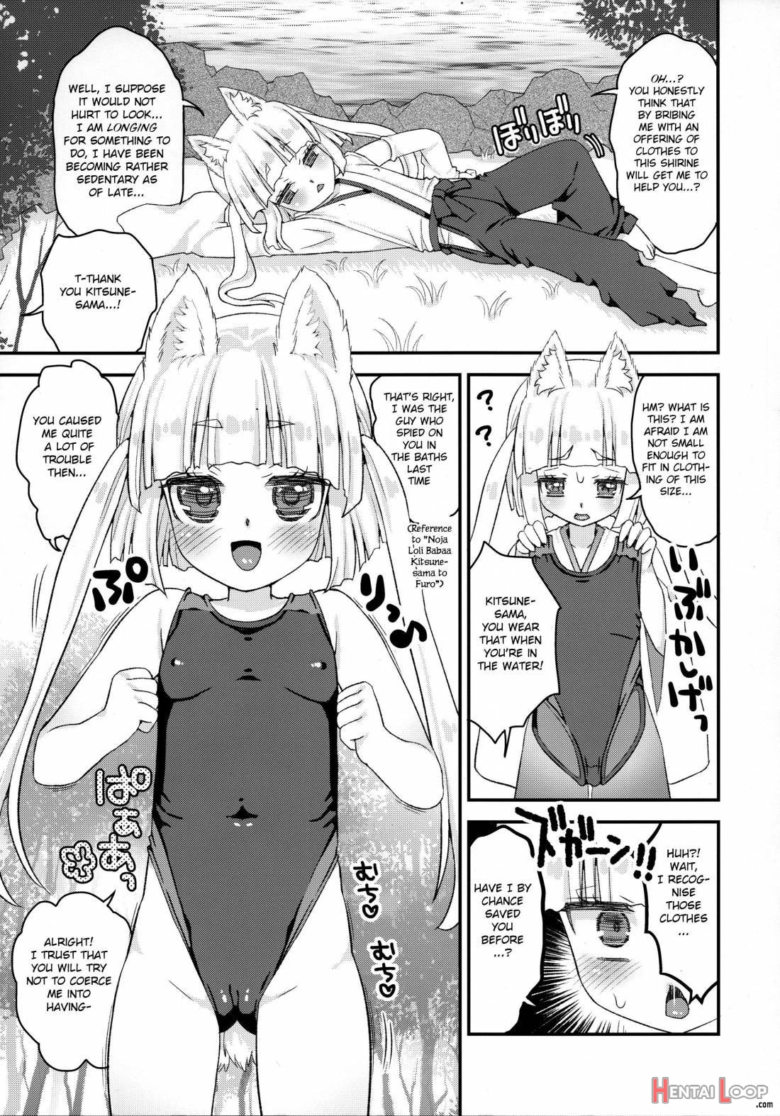 Noja Loli Babaa Kitsune-sama Kyoeimizugi De Ashikoki page 4