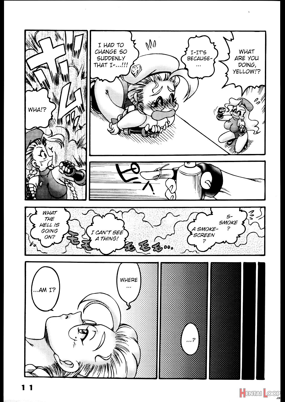 Nousatsu Sentai Blonde Antennas 2 - Yellow Alert page 10