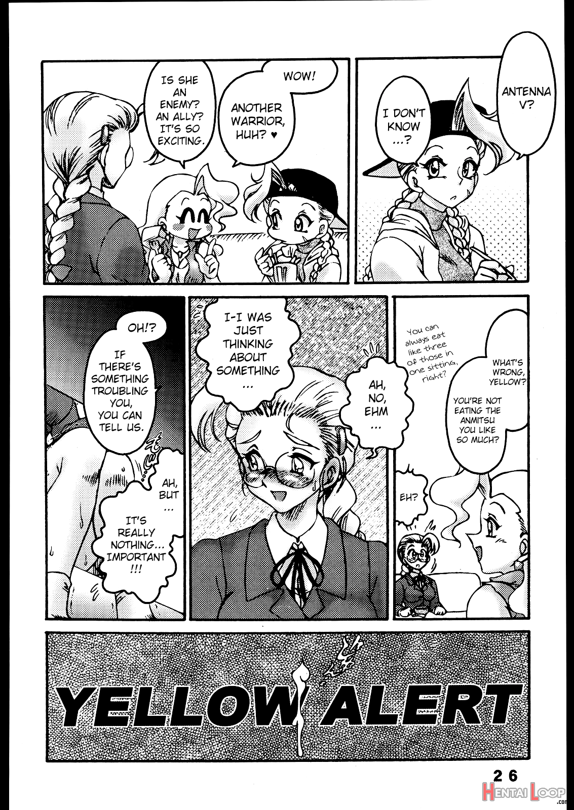 Nousatsu Sentai Blonde Antennas 2 - Yellow Alert page 25