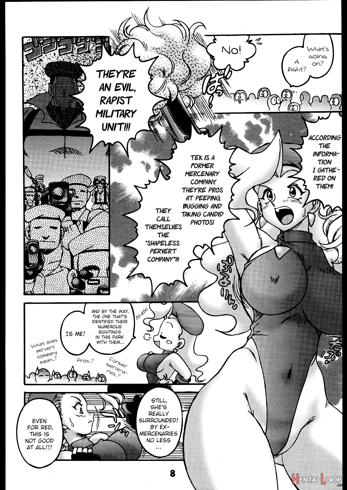 Nousatsu Sentai Blonde Antennas 2 - Yellow Alert page 7