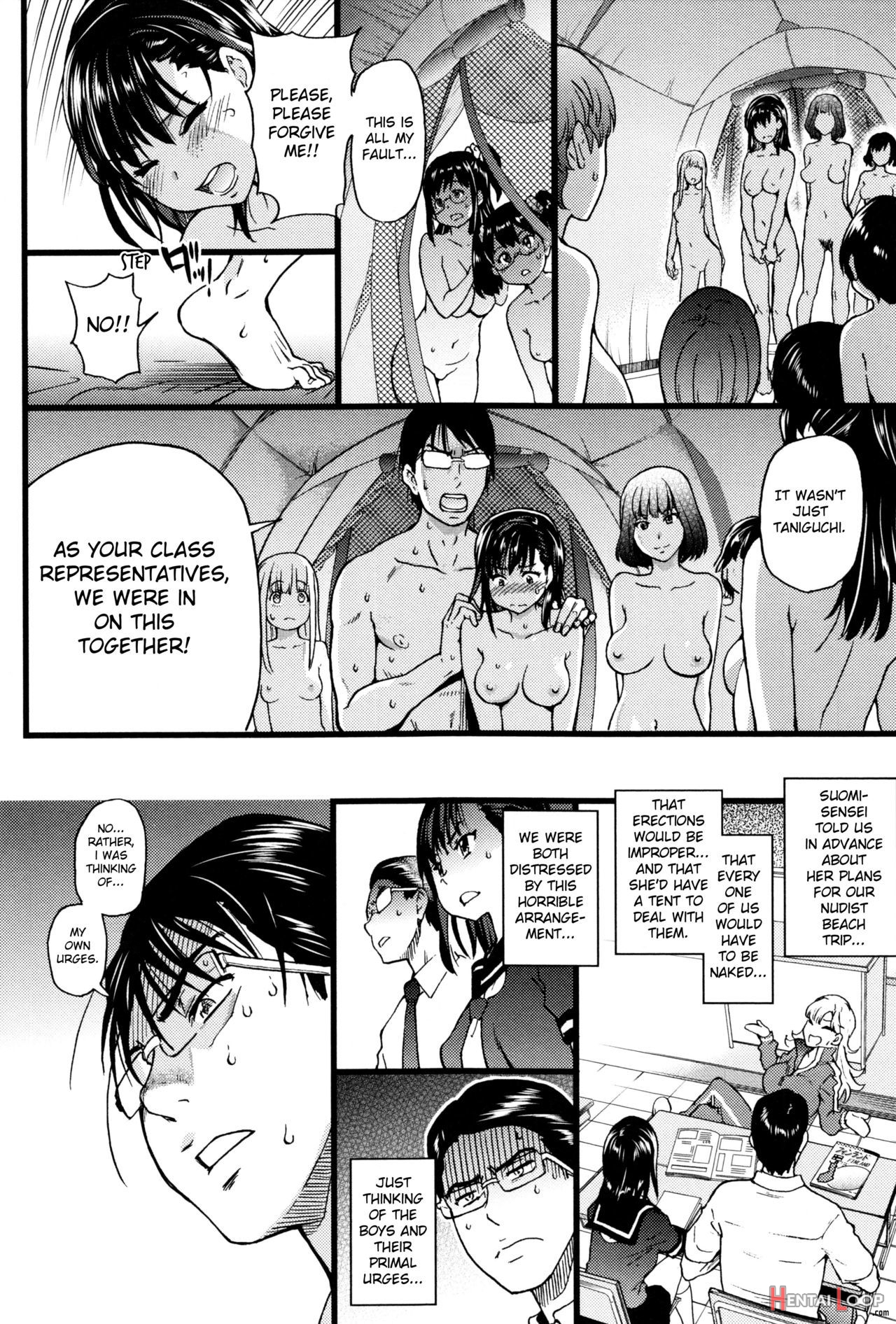 Nudist Beach Ni Syuugaku Ryokoude!! - In School Trip To The Nudist Beach!! page 170