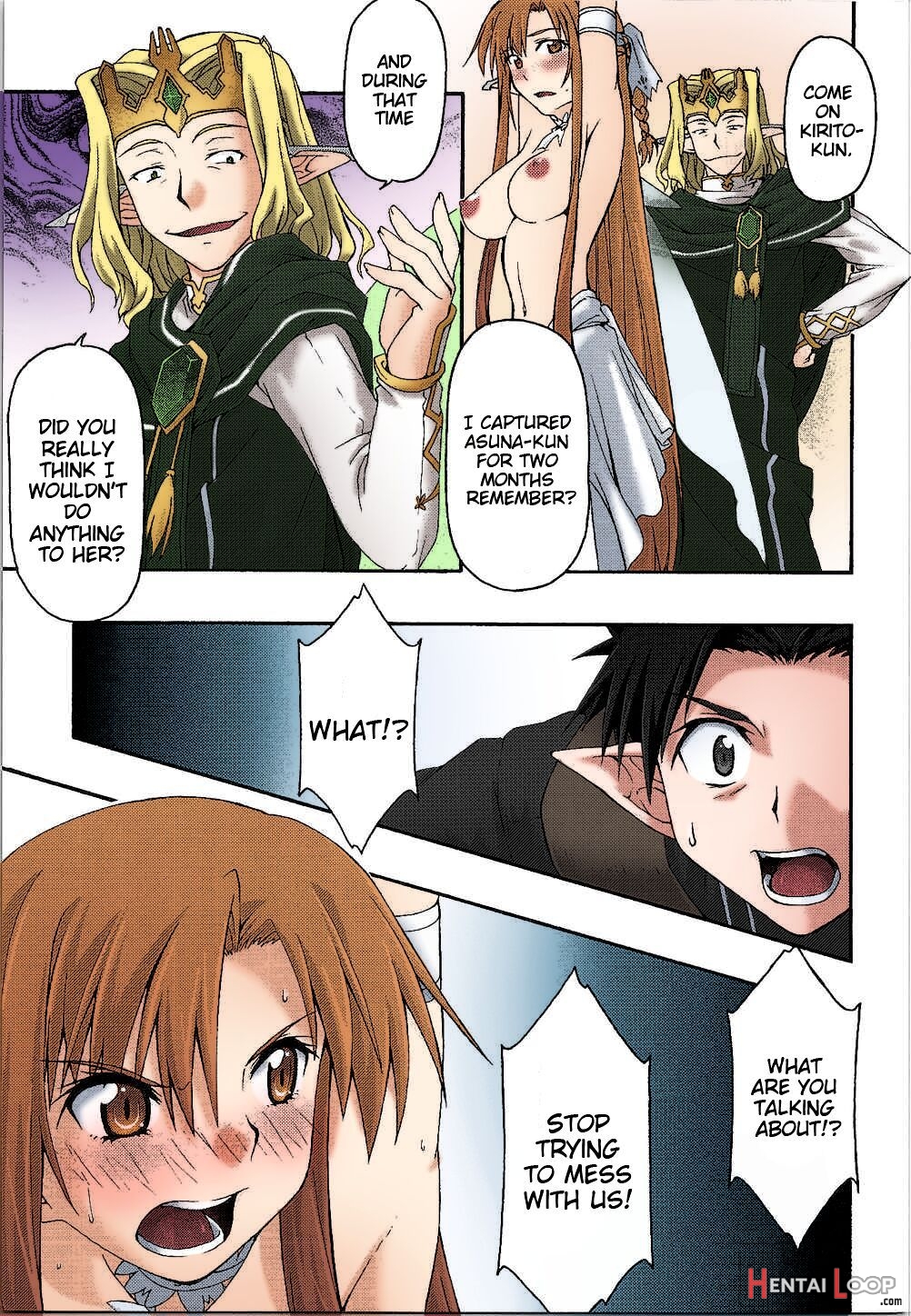 Ochiru -asuna- – Colorized page 10