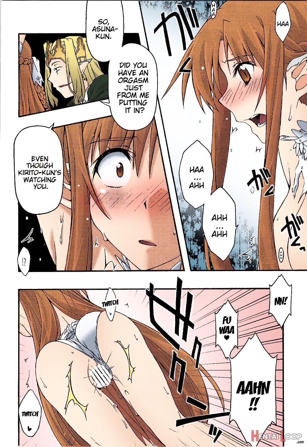 Ochiru -asuna- – Colorized page 15