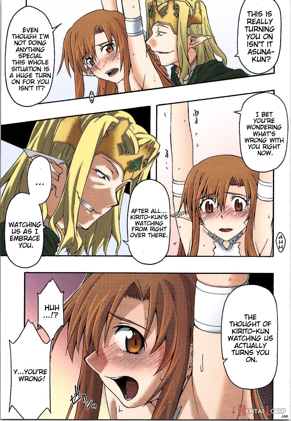 Ochiru -asuna- – Colorized page 18