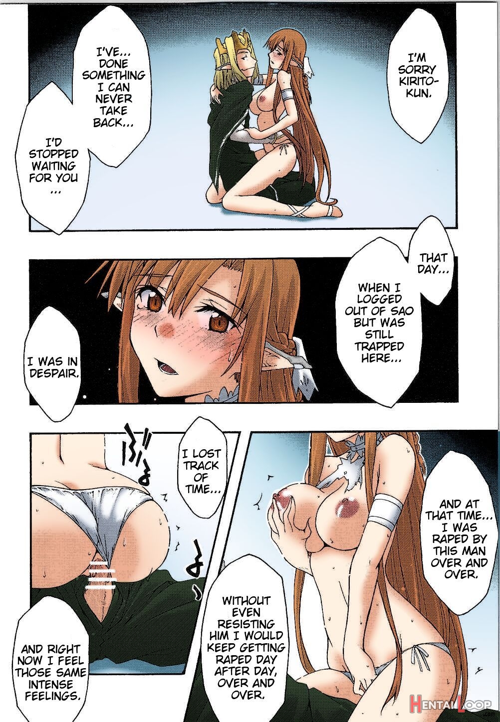 Ochiru -asuna- – Colorized page 29