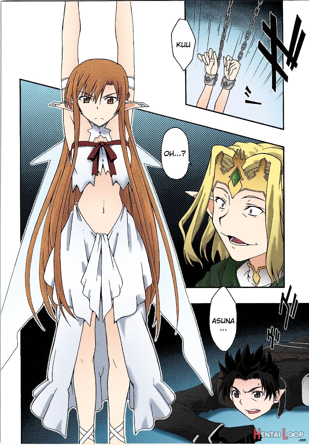 Ochiru -asuna- – Colorized page 3