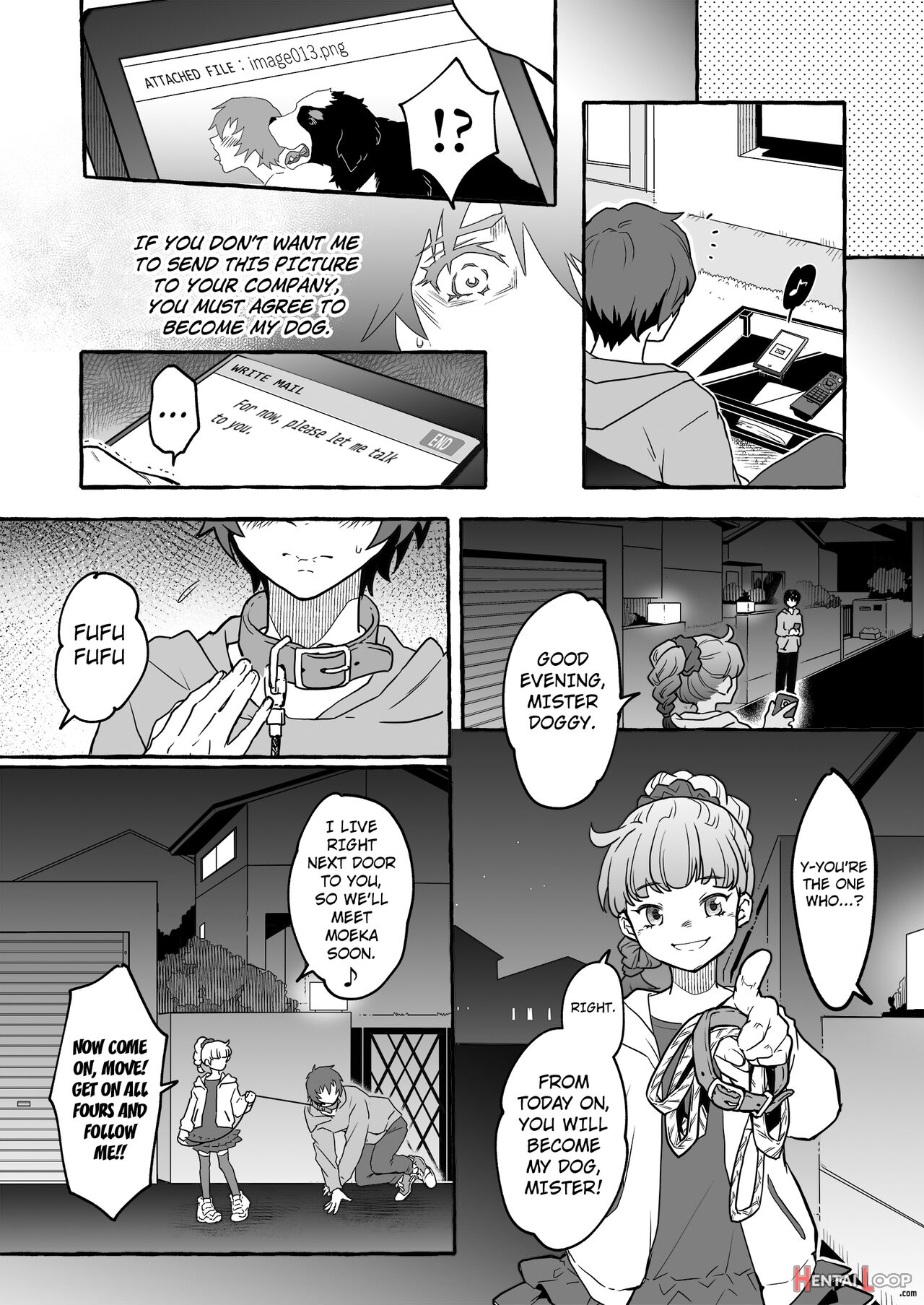 Oinu Ni Metorareta Otoko 2 ~fuufu De Inu No Dorei Ochi~ Kuraudo] page 12