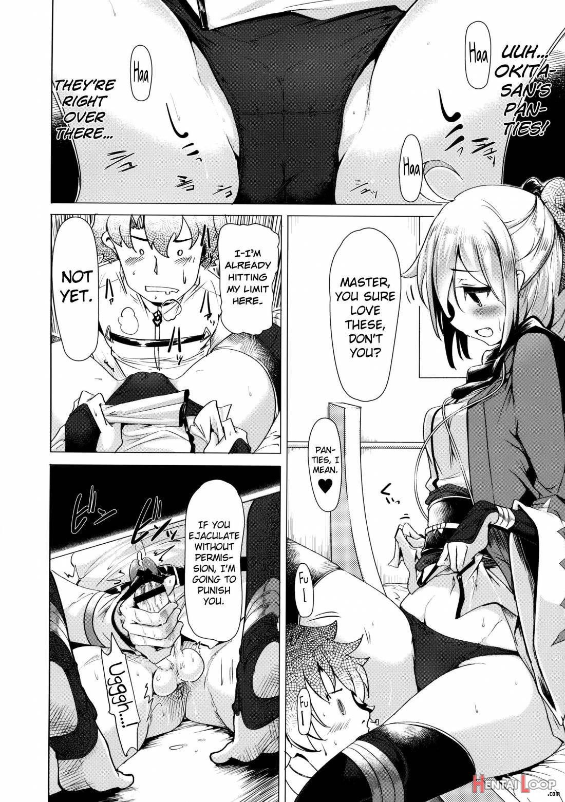 Okita-san De Sunao Ni Shasei Suru Hon page 5