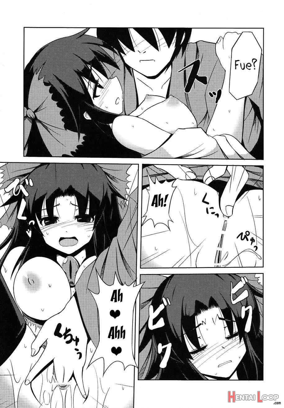 Okuu-chan No Oppai Wo Funifuni Hon page 10