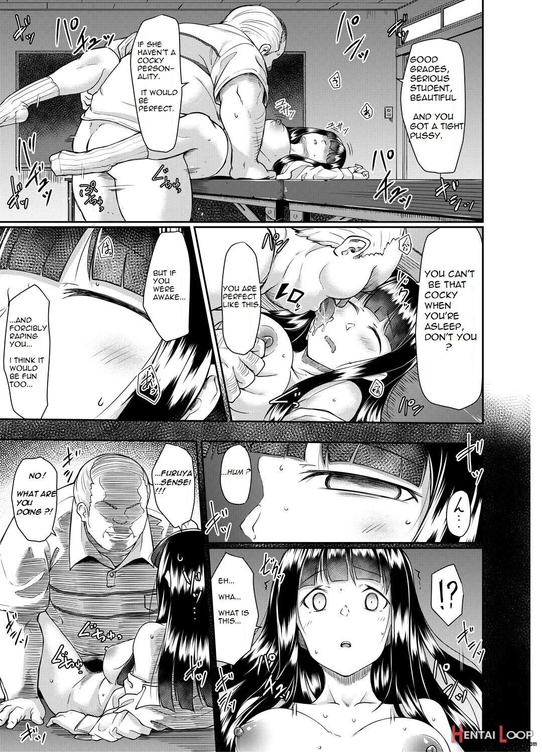 Old Teacher Fuck Aoki's Sisters page 34