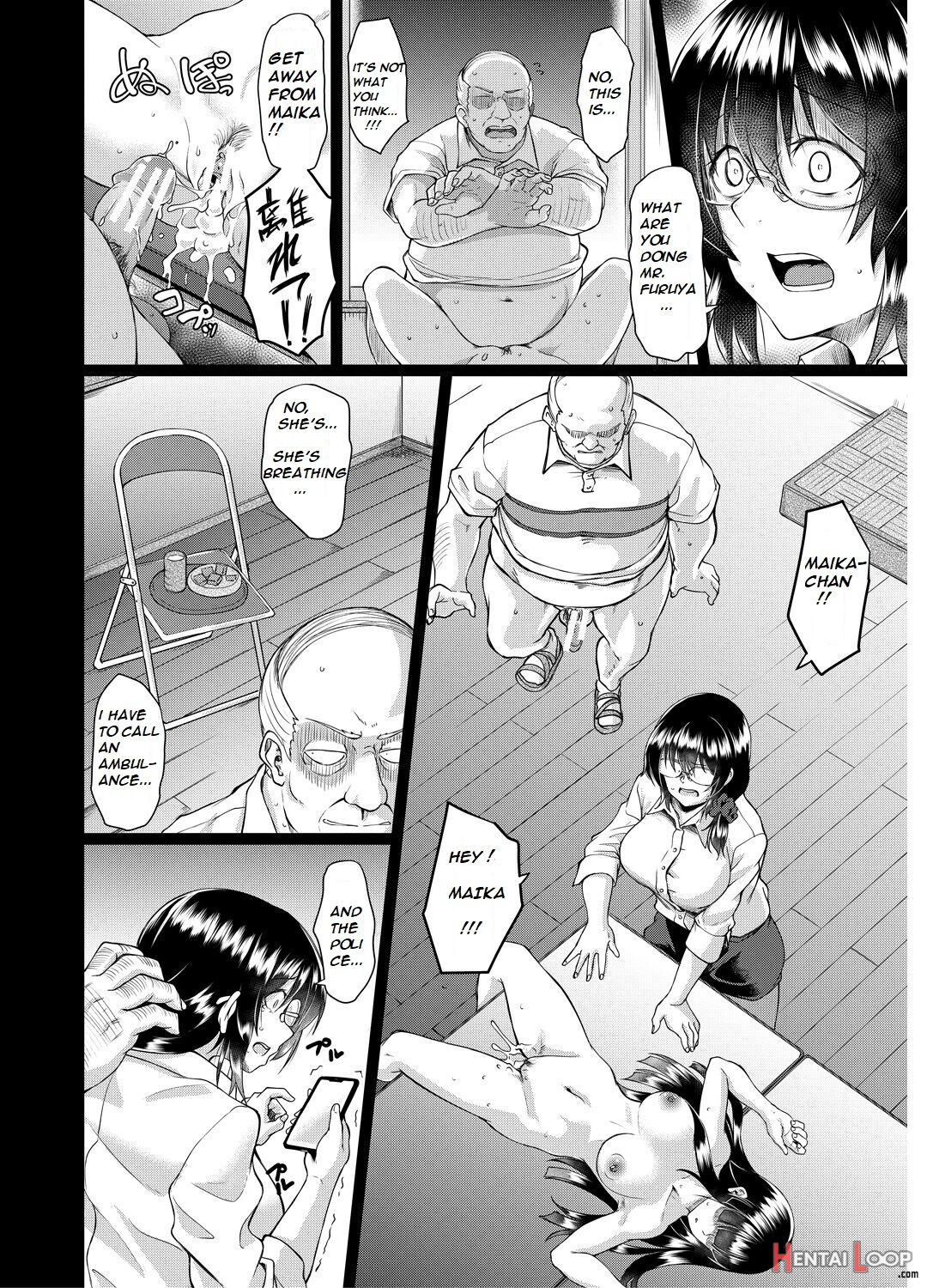 Old Teacher Fuck Aoki's Sisters page 51