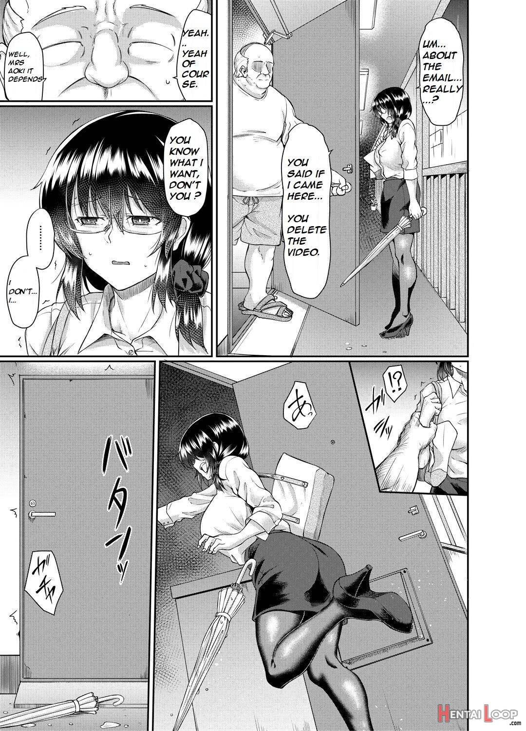 Old Teacher Fuck Aoki's Sisters page 74