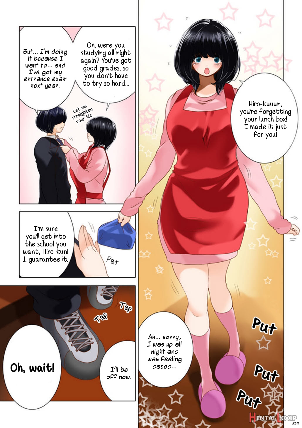 Omamagoto Hasegawa-san Chi No Oyakokankei Ichiwame "haha To Oppai" page 8