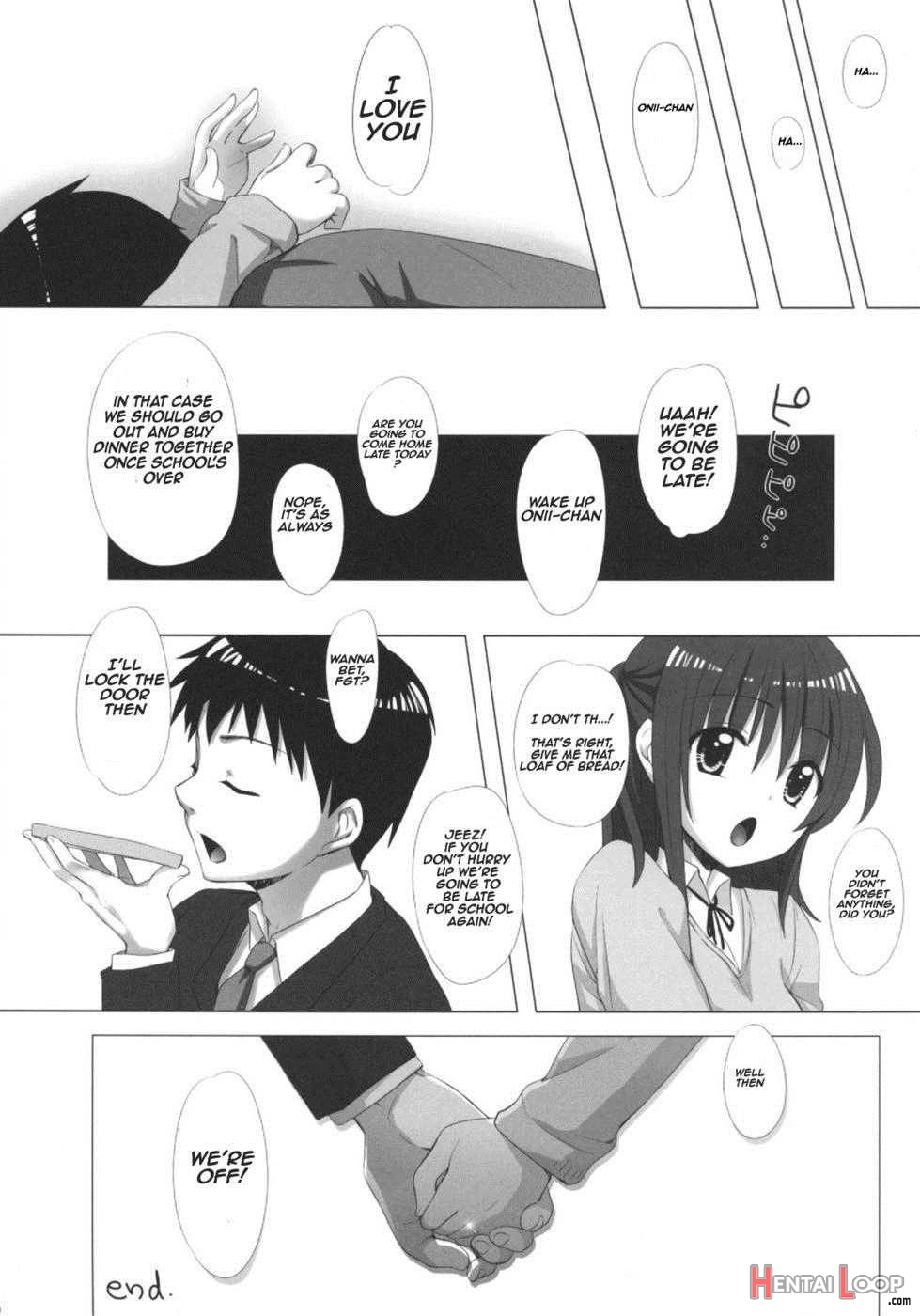 Onii-chan, Kozukuri Shiyou? page 17