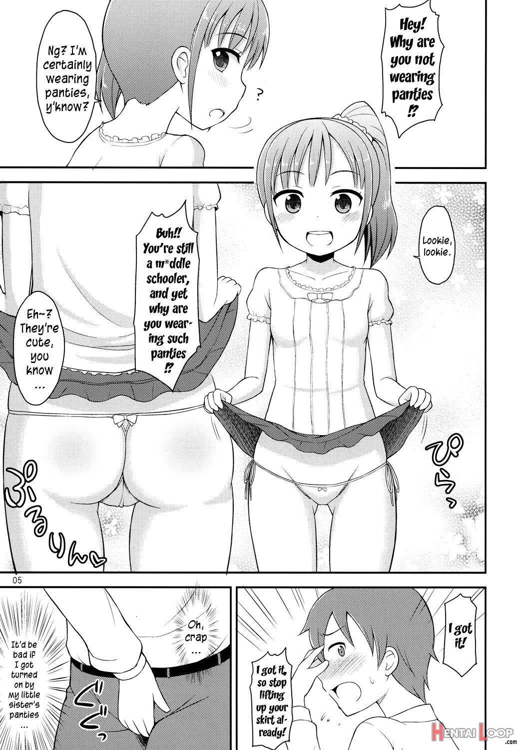 Onii-chan Wa Kyou Kara Onanie Kinshi! | You’re Not Allowed To Masturbate Starting Today, Big Brother! page 4