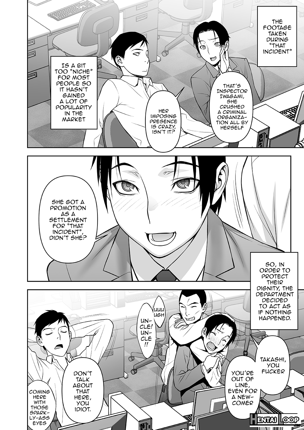 Onna Keibu Iwagami Shima No Nichijou Kurikaesareru Inbi Na Kioku page 7