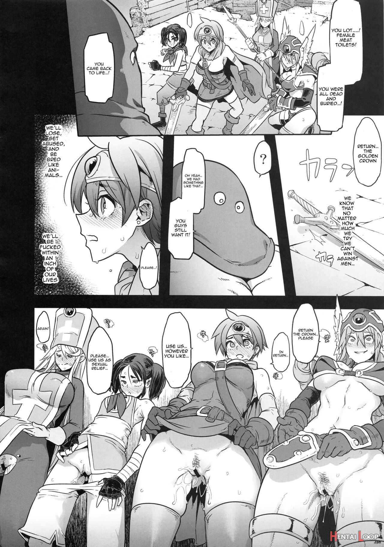 Onna Yuusha No Tabi 4 Yoru No Machi No Onna Boukensha page 6