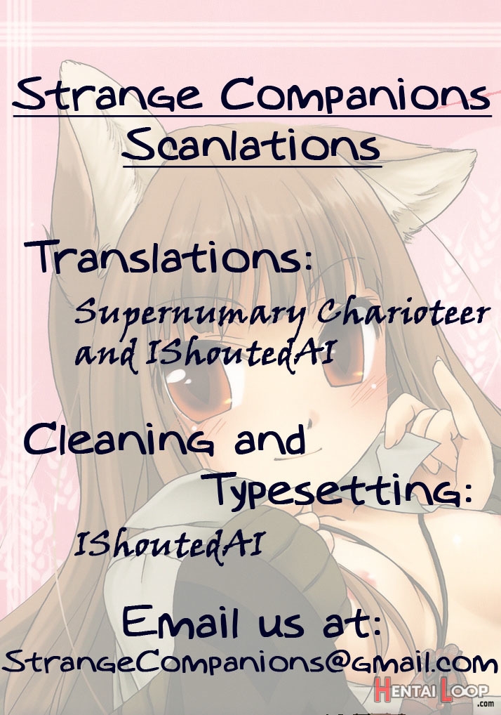 Ookami No Chotto H Na Hanashistrange Companions page 18