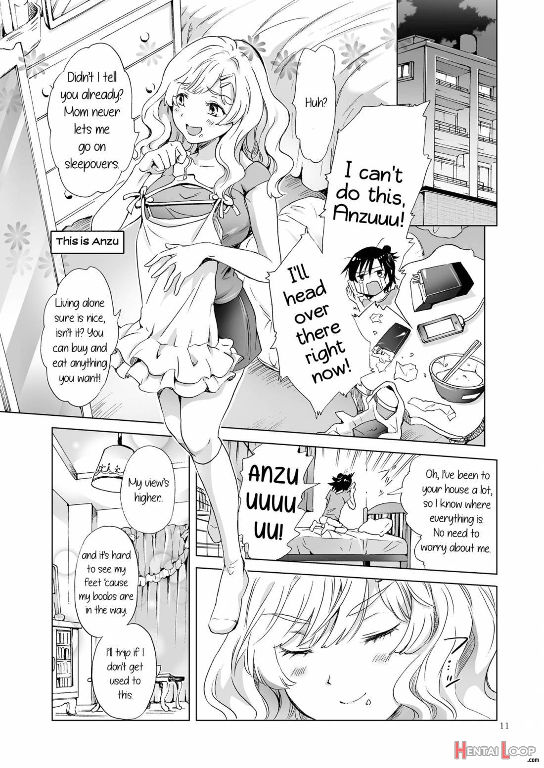 Oppai-chan To Chippai-chan Ga Irekawaru Hanashi page 10