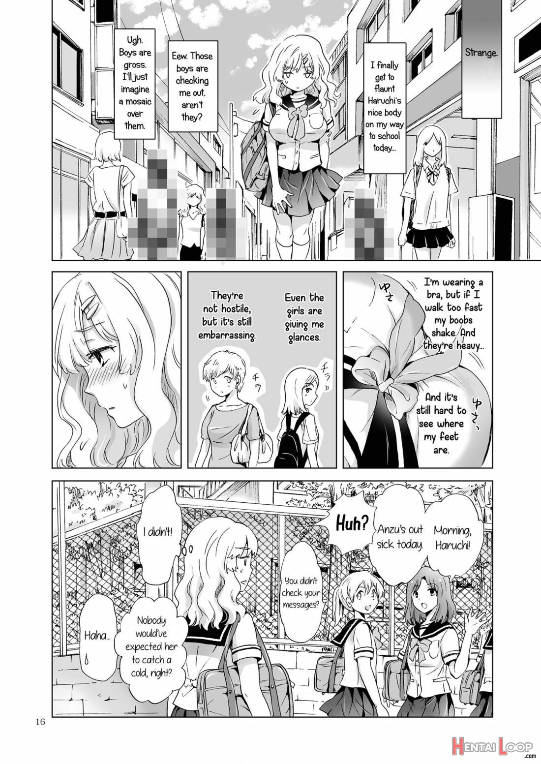 Oppai-chan To Chippai-chan Ga Irekawaru Hanashi page 15