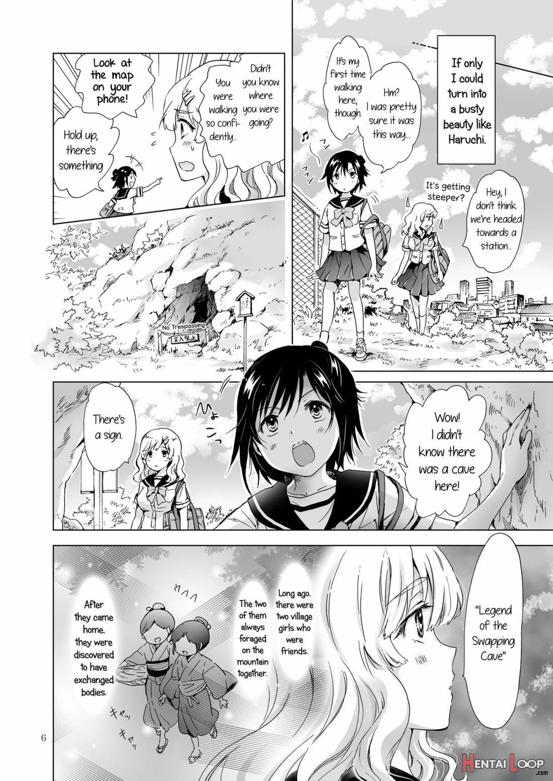 Oppai-chan To Chippai-chan Ga Irekawaru Hanashi page 5