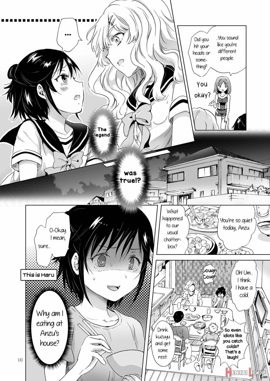 Oppai-chan To Chippai-chan Ga Irekawaru Hanashi page 9