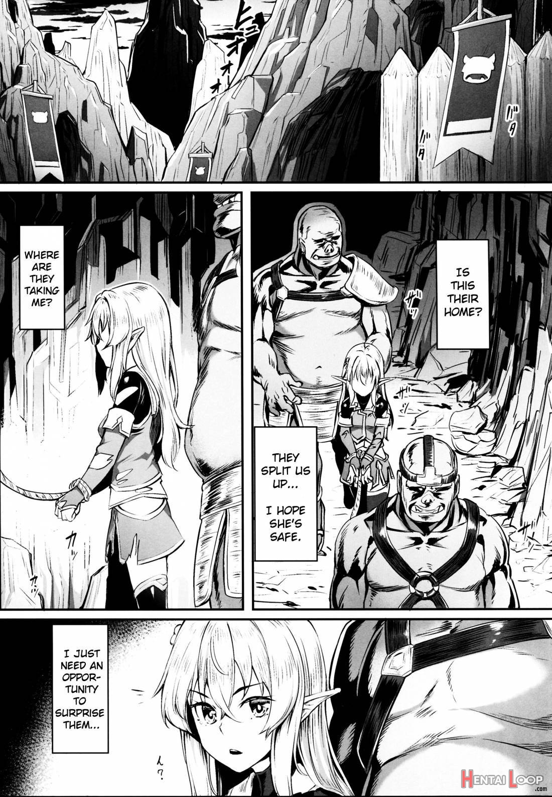 Orc Ni Torawareta Elf Wa page 4