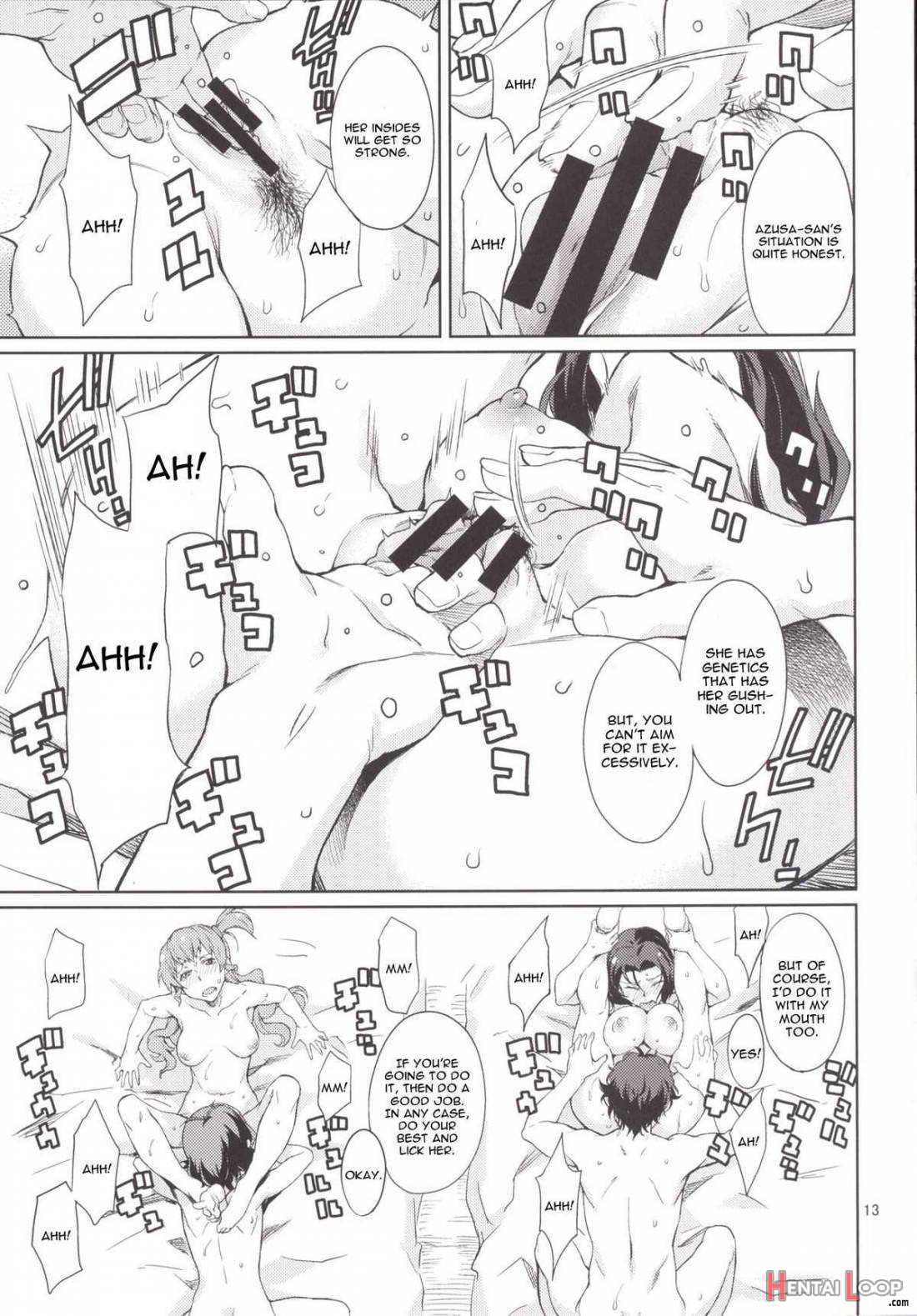 Oshiete! Azusa-san. page 14
