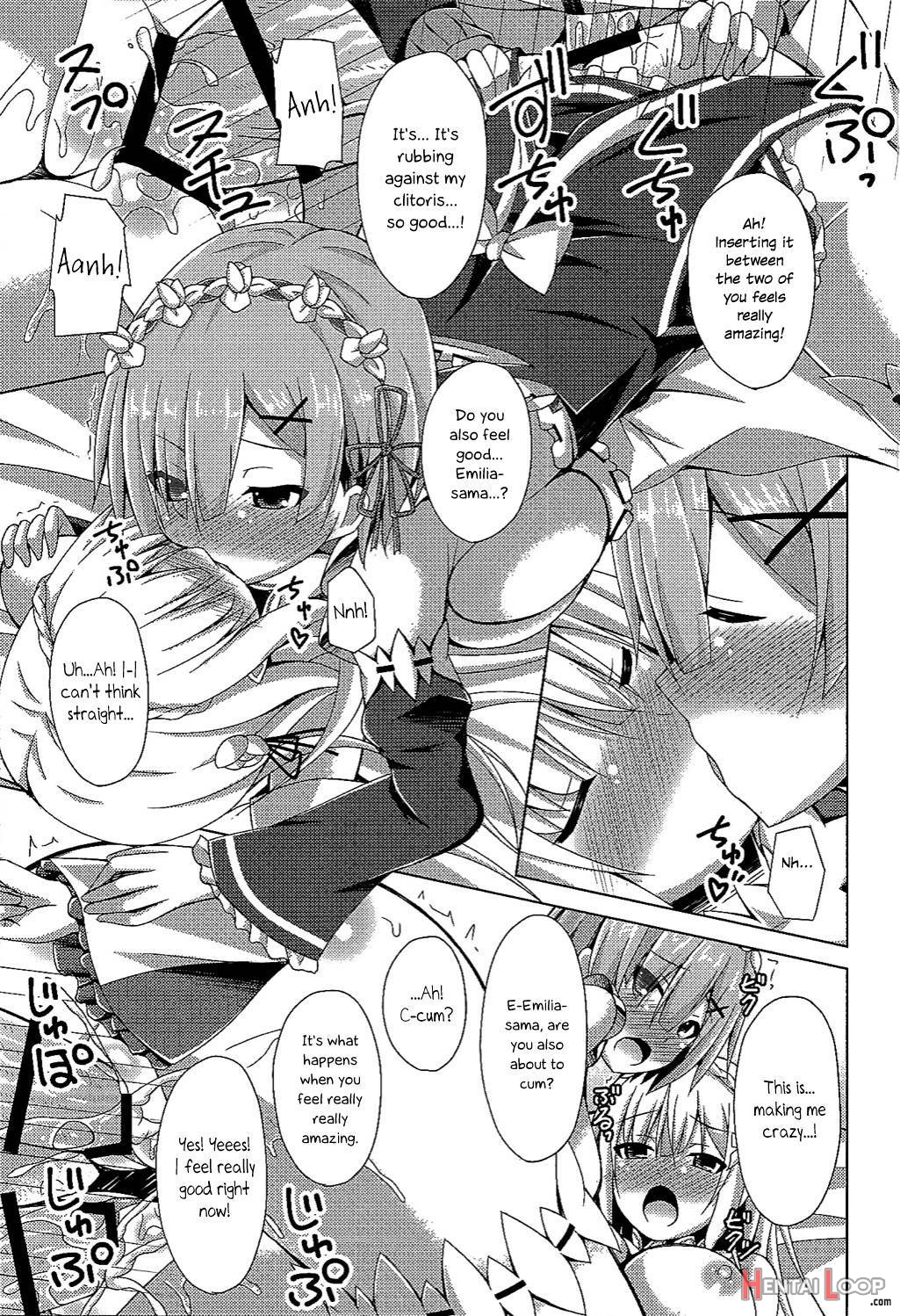 Oshiete Rem Sensei – Emilia-tan To Manabu Hajimete No Sex page 18