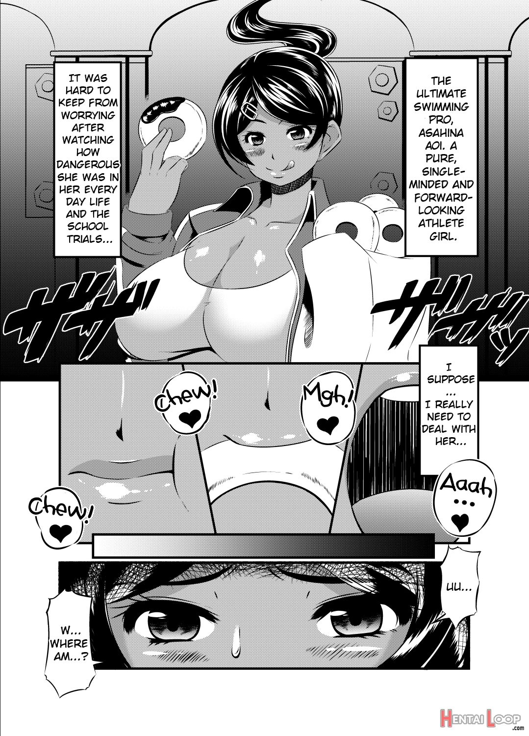 Oshioki Shoujo. Chou Koukou Kyuu No Swimmer Asahina Aoi Shokei Shikkou page 4