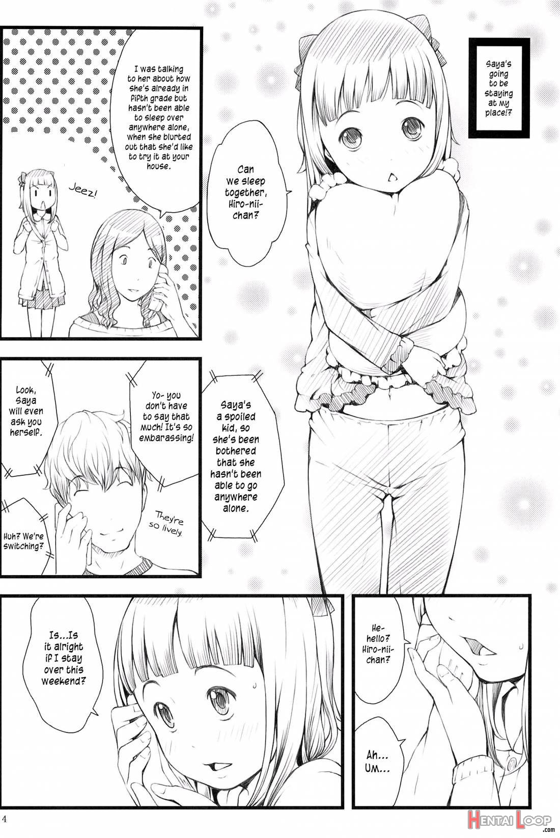 Otomari Saya-chan page 3
