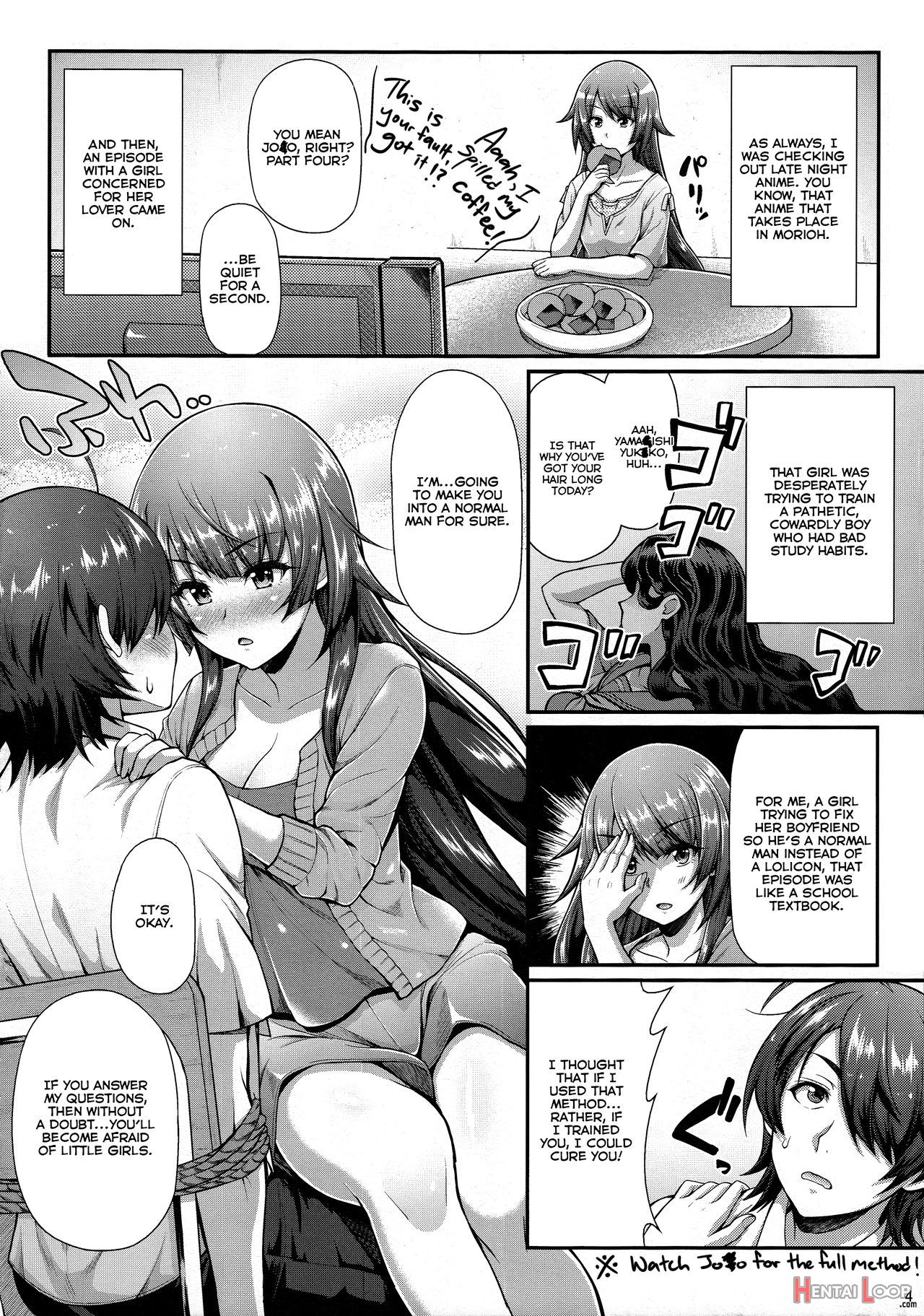 Pachimonogatari Part 12: Koyomi Reform page 4