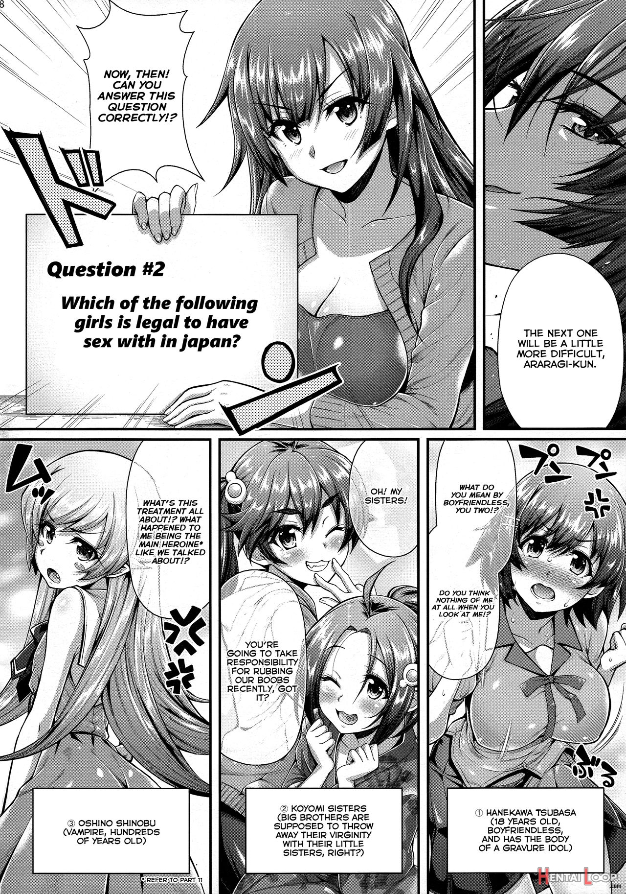 Pachimonogatari Part 12: Koyomi Reform page 8