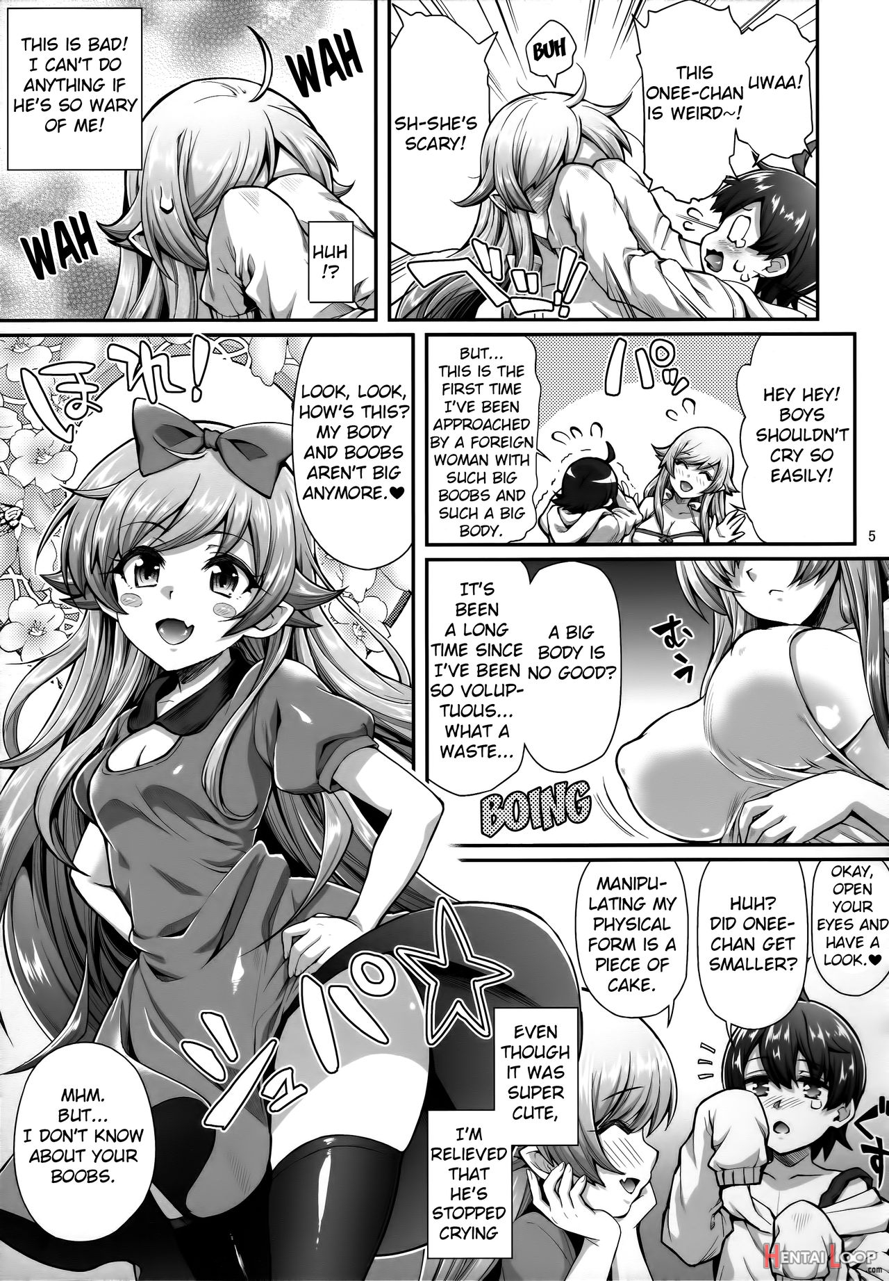 Pachimonogatari Part 13: Shinobu Mistake page 5