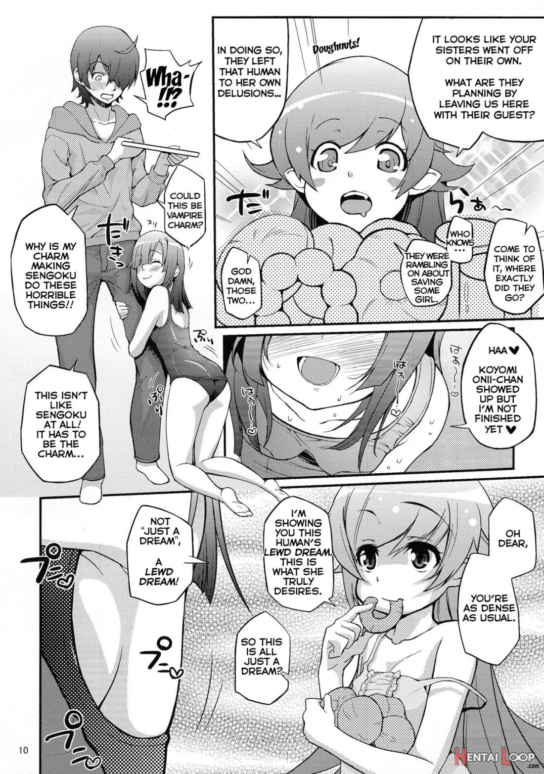 Pachimonogatari Part 3: Nadeko Slave page 10