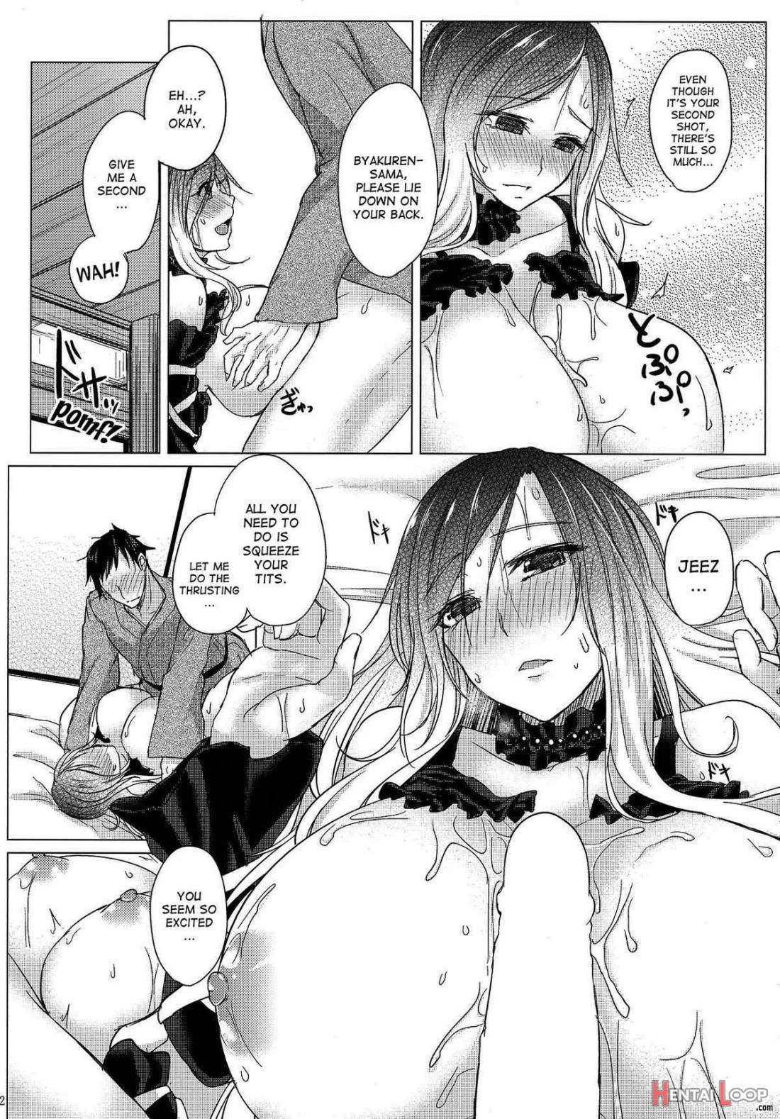 Paizuri Ni Korosareru Version. Hijiri Byakuren page 13