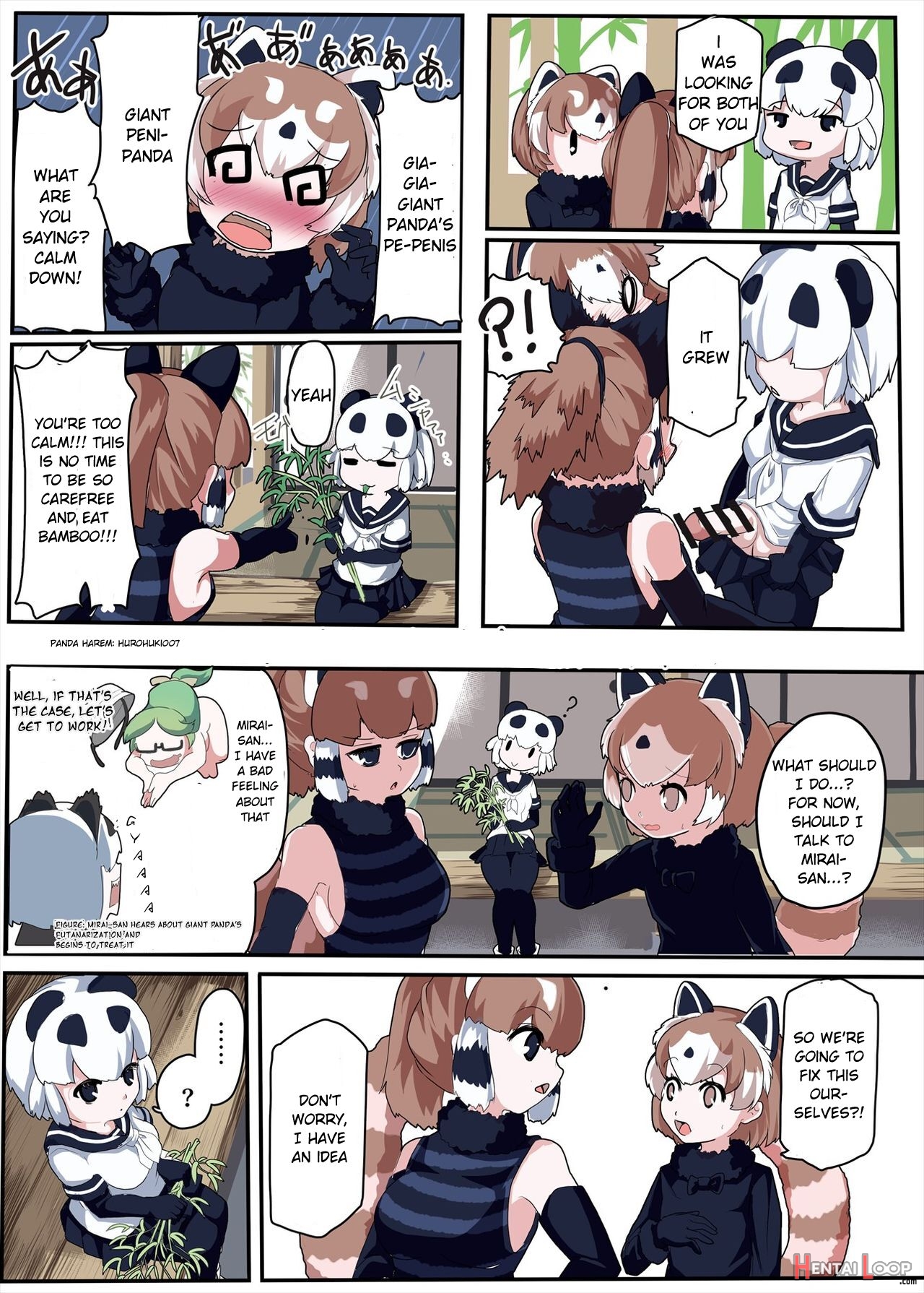 Panda Harem page 1