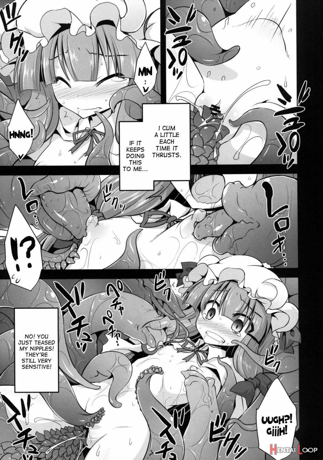 Patchouli Kyouraku Shokushu Konin page 13